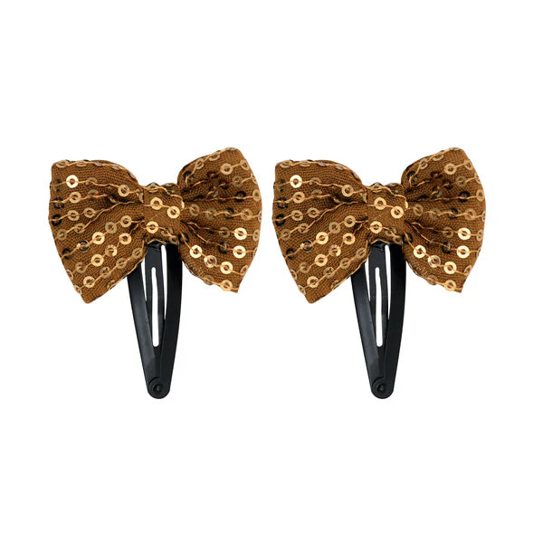 Sparkle Charm Hair Clips Pair - set of 2