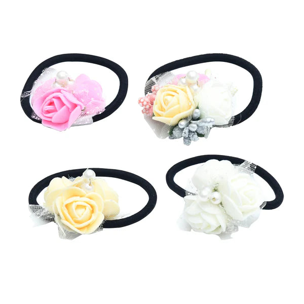 Delicate Petal Hair Ties