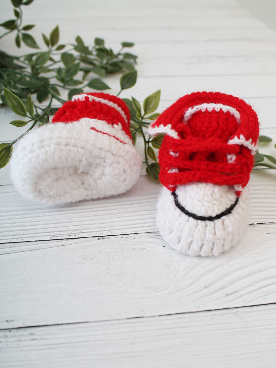 Crochet Sports Boots