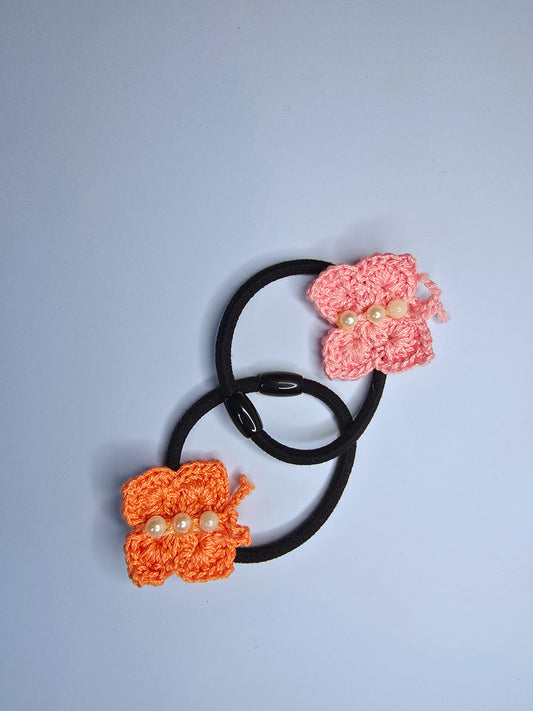Butterfly Breeze Hair Ties - Pair