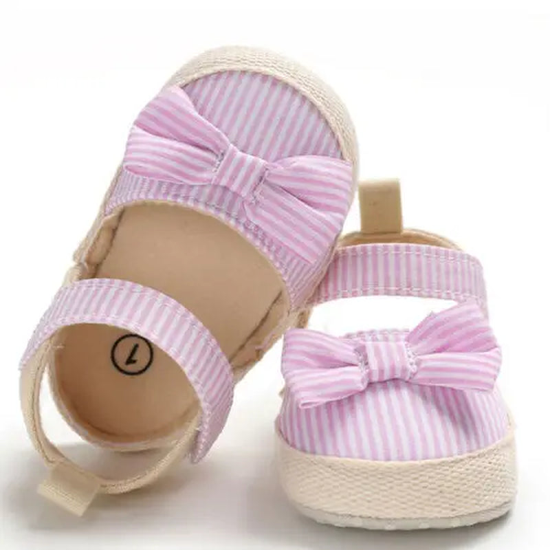  Fashion Newborn Baby Girl Soft Crib Shoes Infants Anti-Slip Sneaker Prewalker 0-18M 