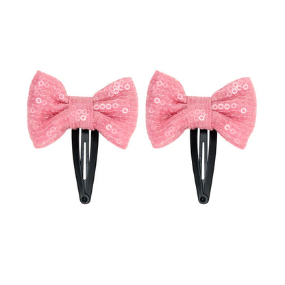 Sparkle Charm Hair Clips Pair - set of 2