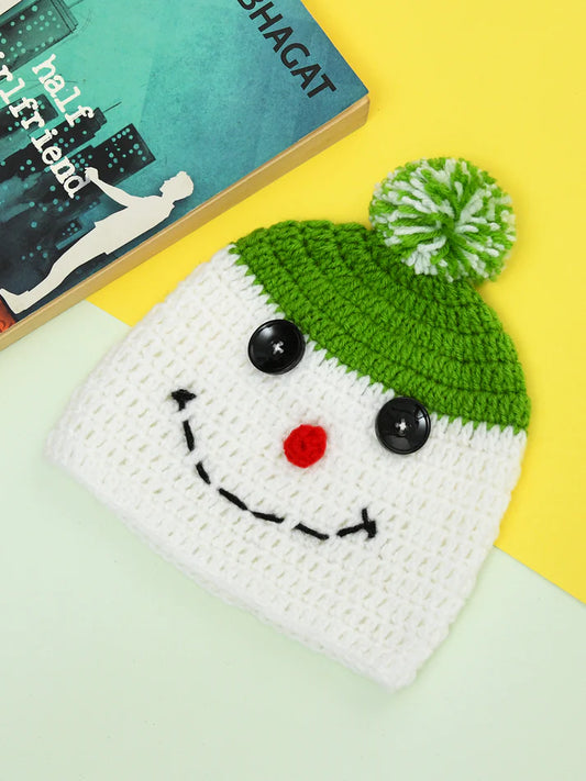 Frosty Friend Wool Beanie