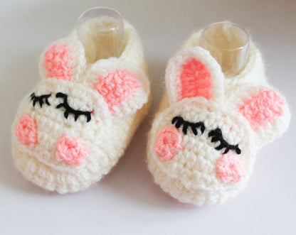 Handmade Bunny Design Booties