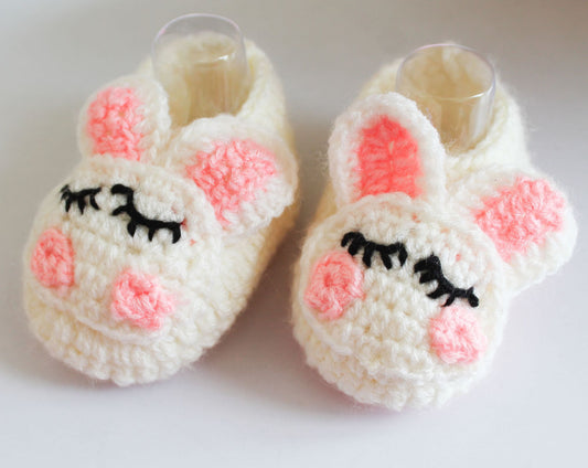 Handmade Bunny Design Booties